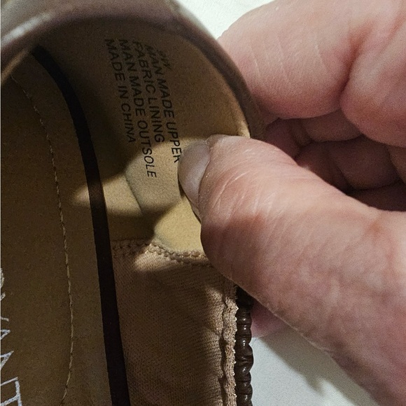 LANE BRYANT NWT Women’s Size 9 Brown Bakker Flats Dream Cloud Bow - Picture 8 of 8